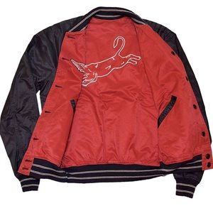 Ralph Lauren Mens Varsity Bomber Jacket Black M